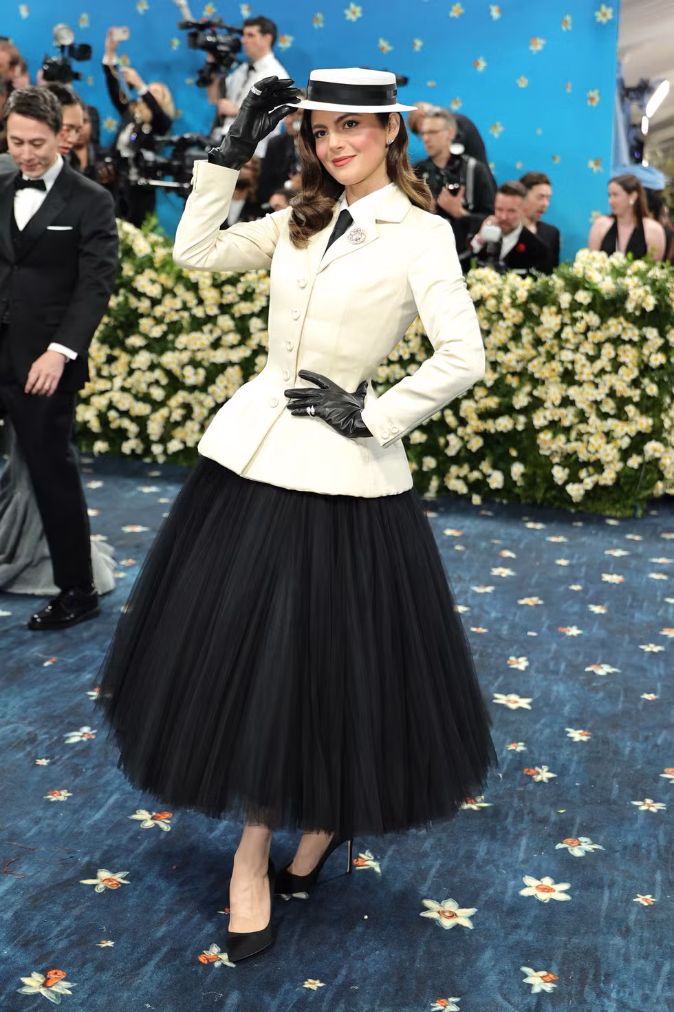 Monica Barbaro in Dior