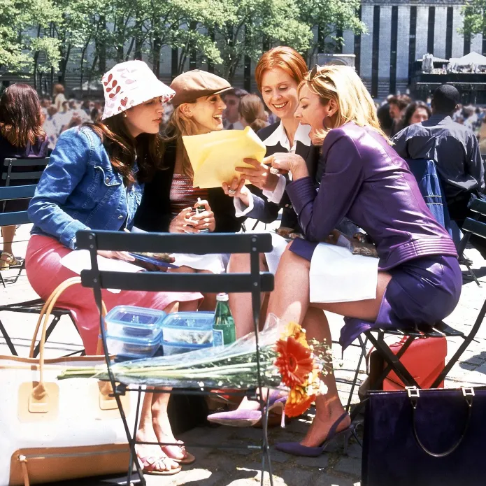Carrie, Samantha, Miranda & Charlotte