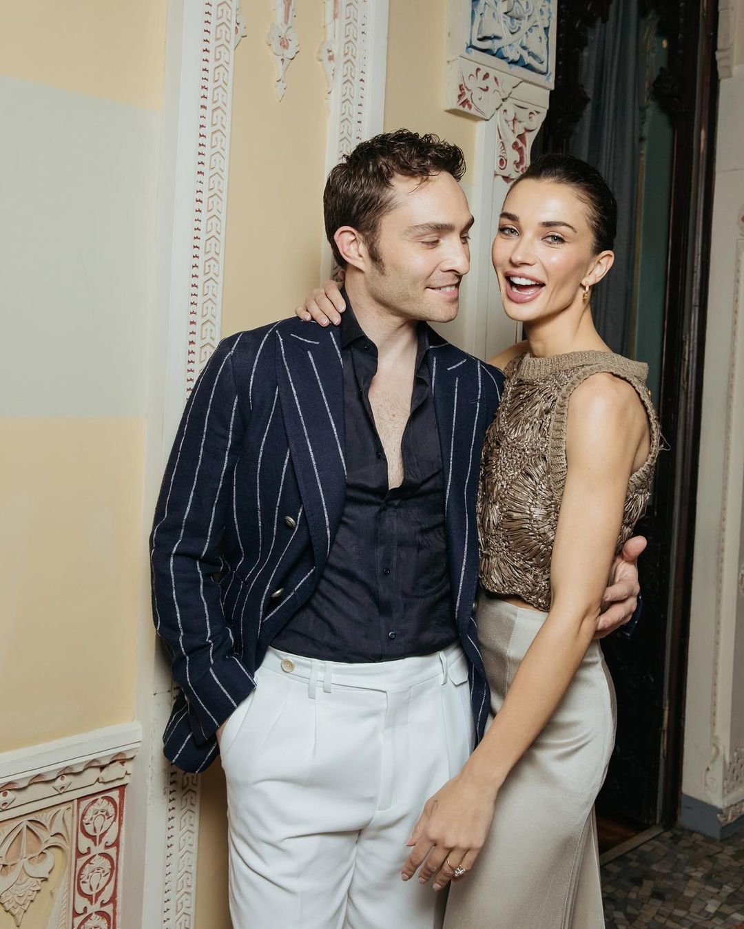 Ed Westwick e Amy Jackso