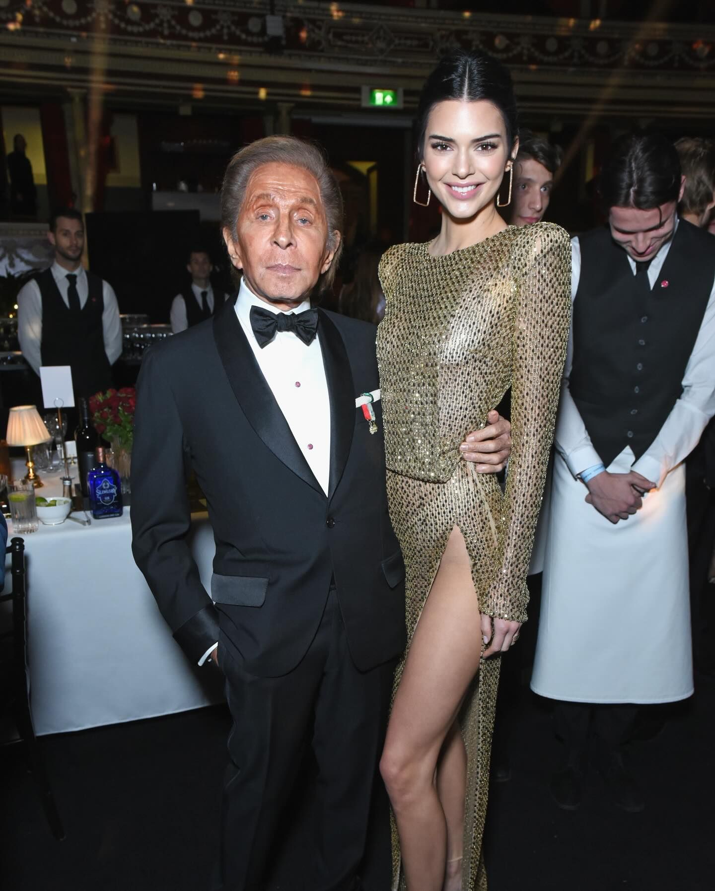 Valentino with Kendall Jenner