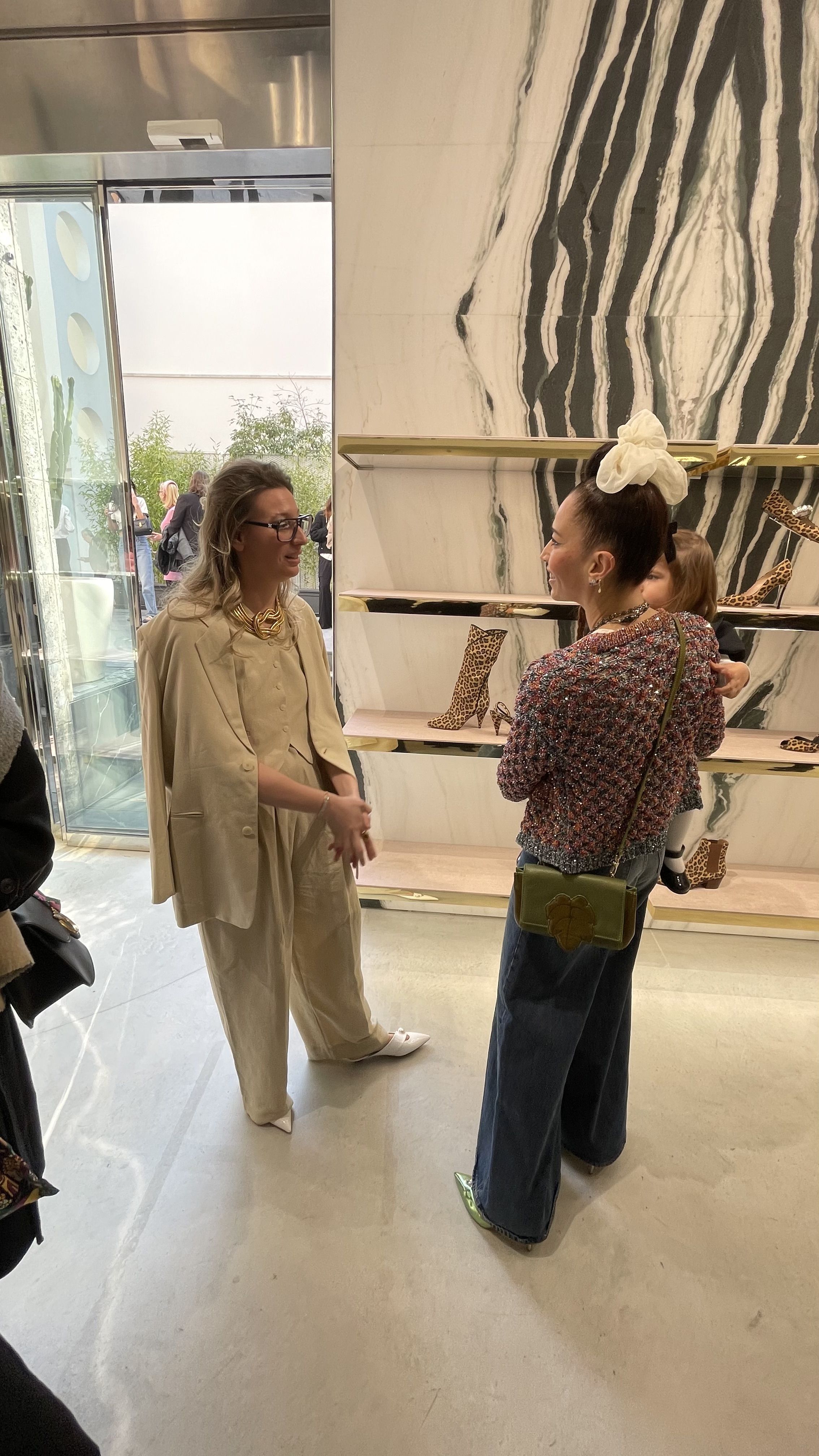 Arianna Casadei with Nina Zilli