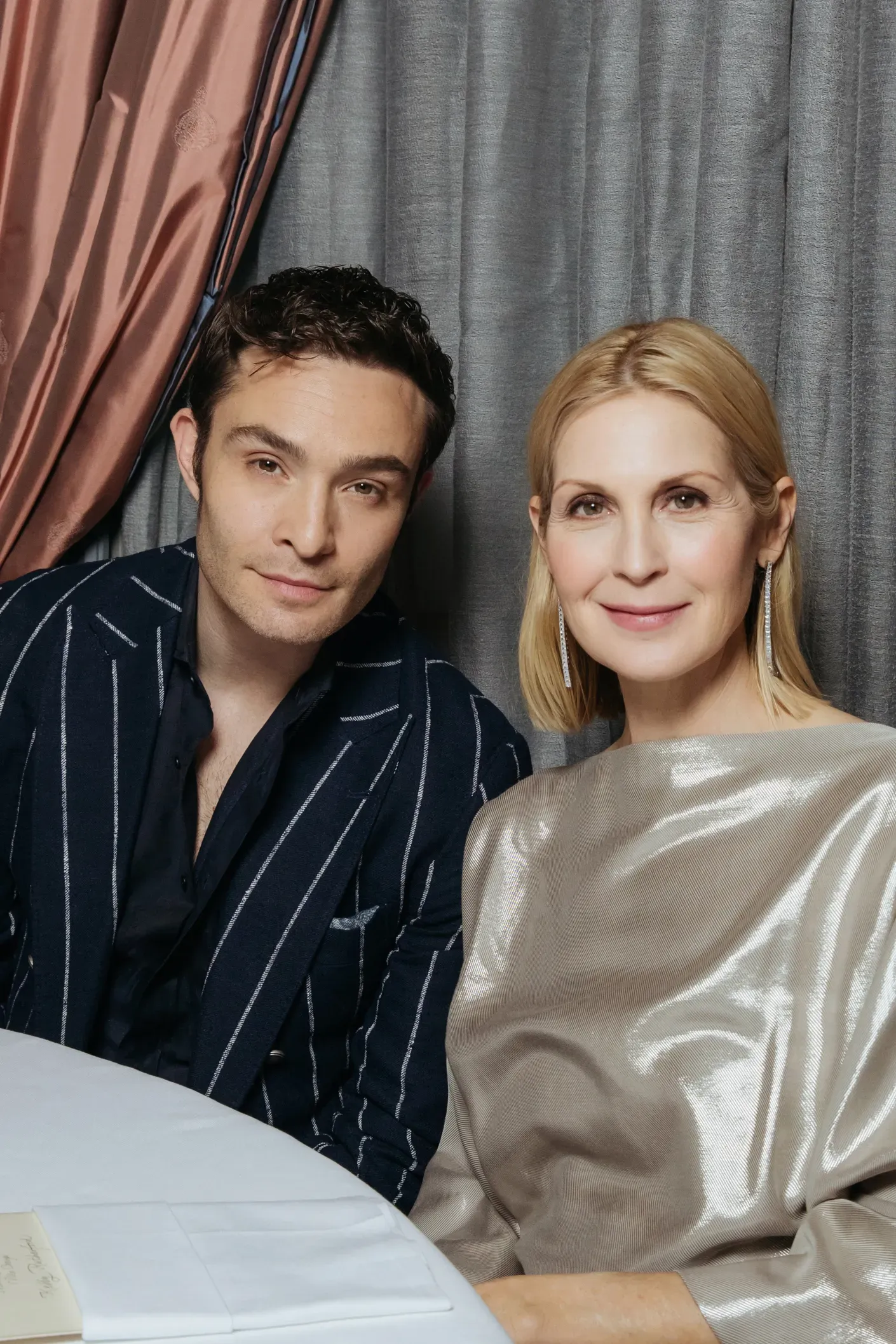 Ed Westwick Kelly Rutherford
