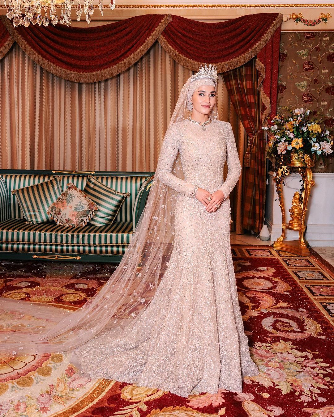 Mulia Anisha Rosnah in Zuhair Murad