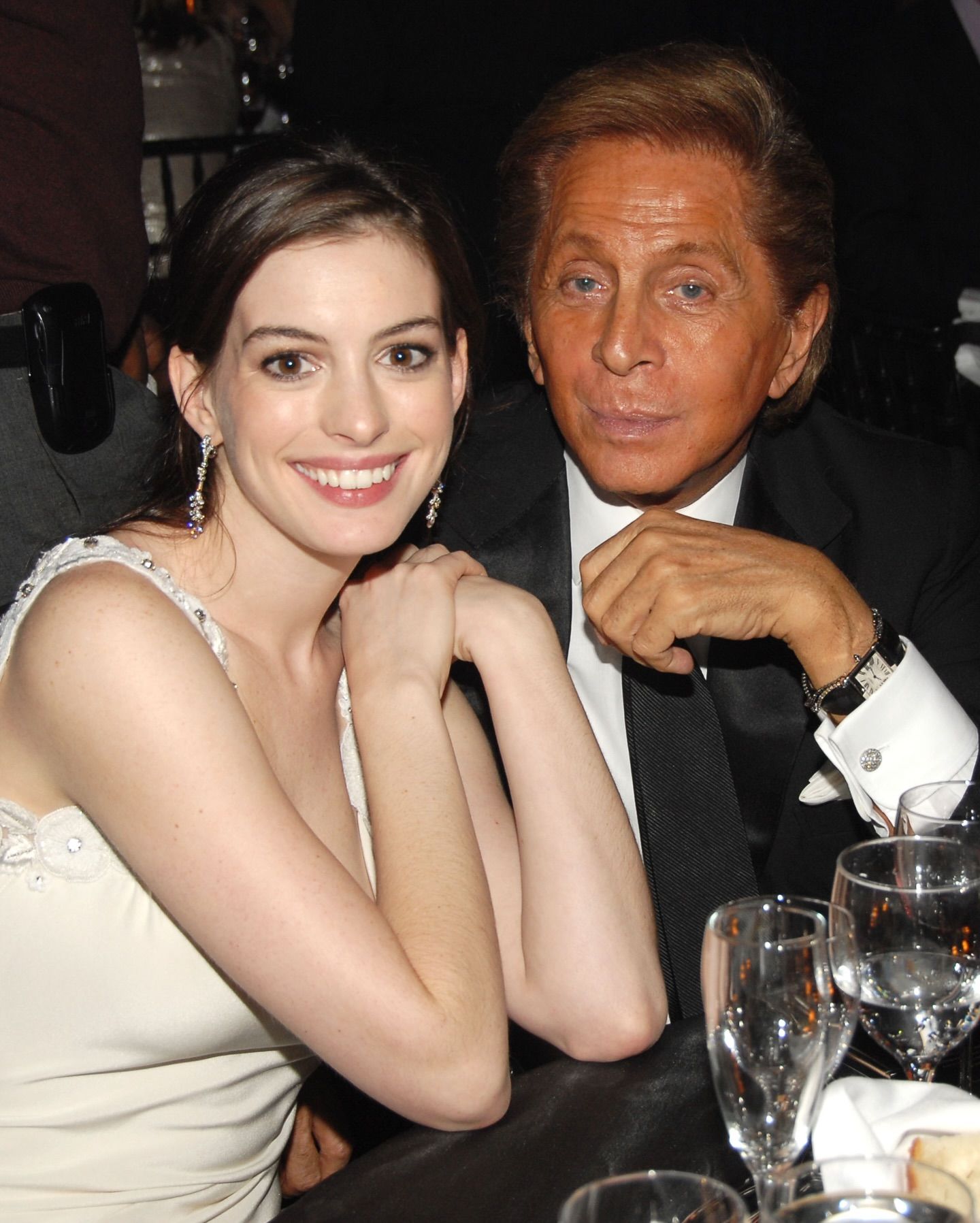 Valentino with Anne Hathaway
