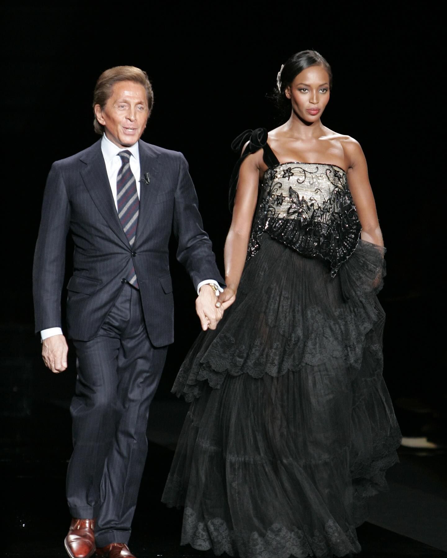 Valentino with Naomi