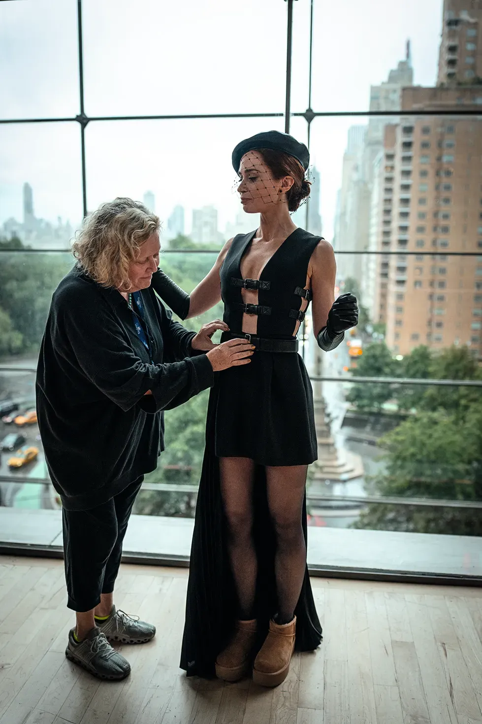Molly Rogers (costumer designer) & Emily Blunt