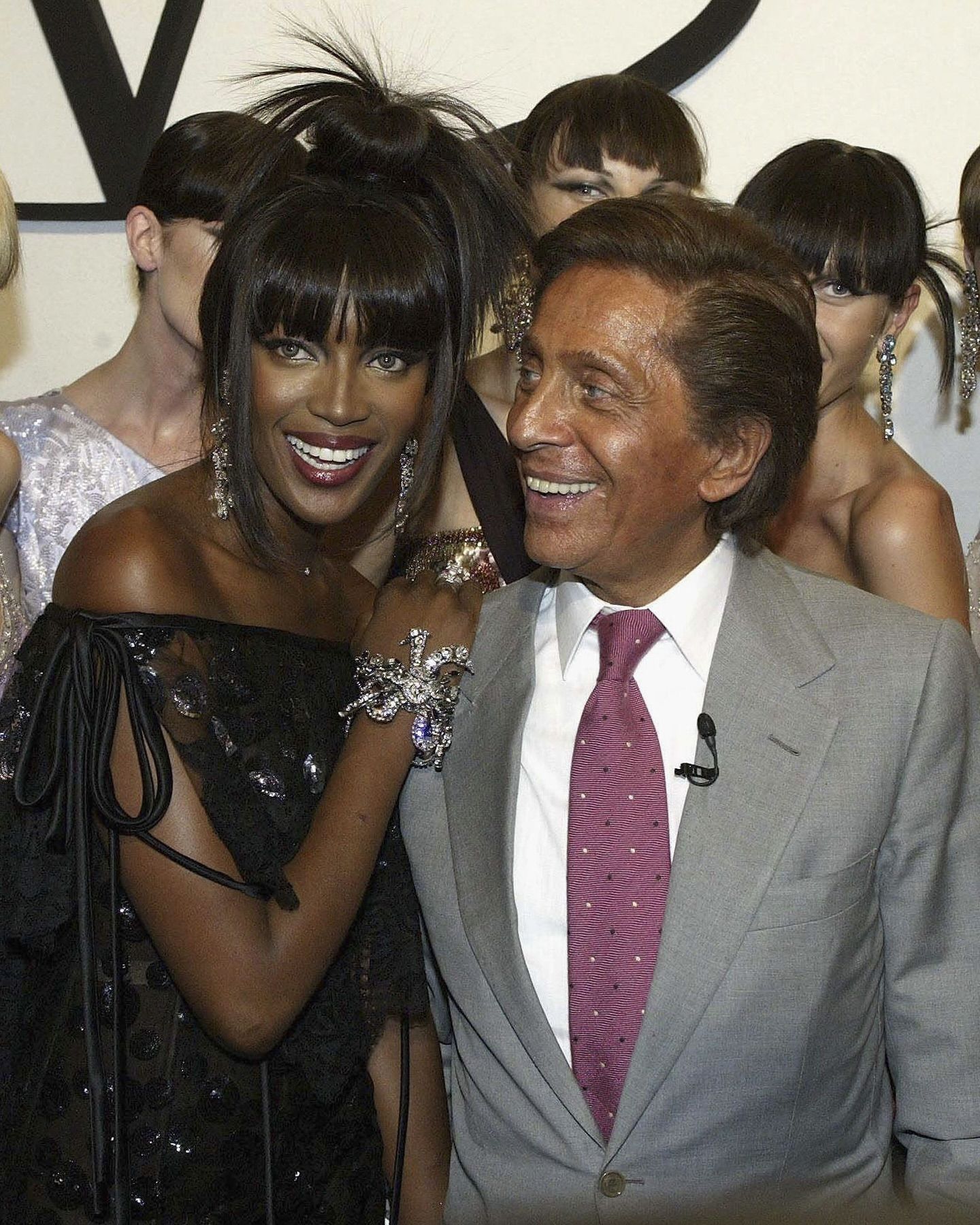 Valentino with Naomi