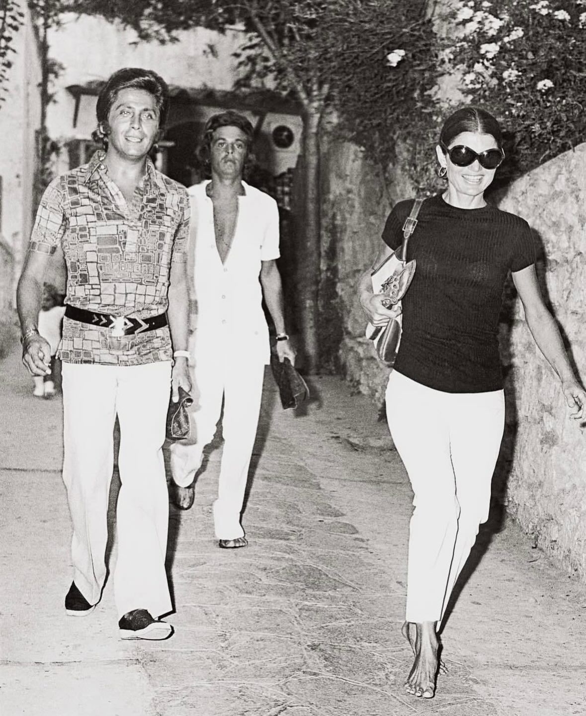 Valentino with Jackie Kennedy