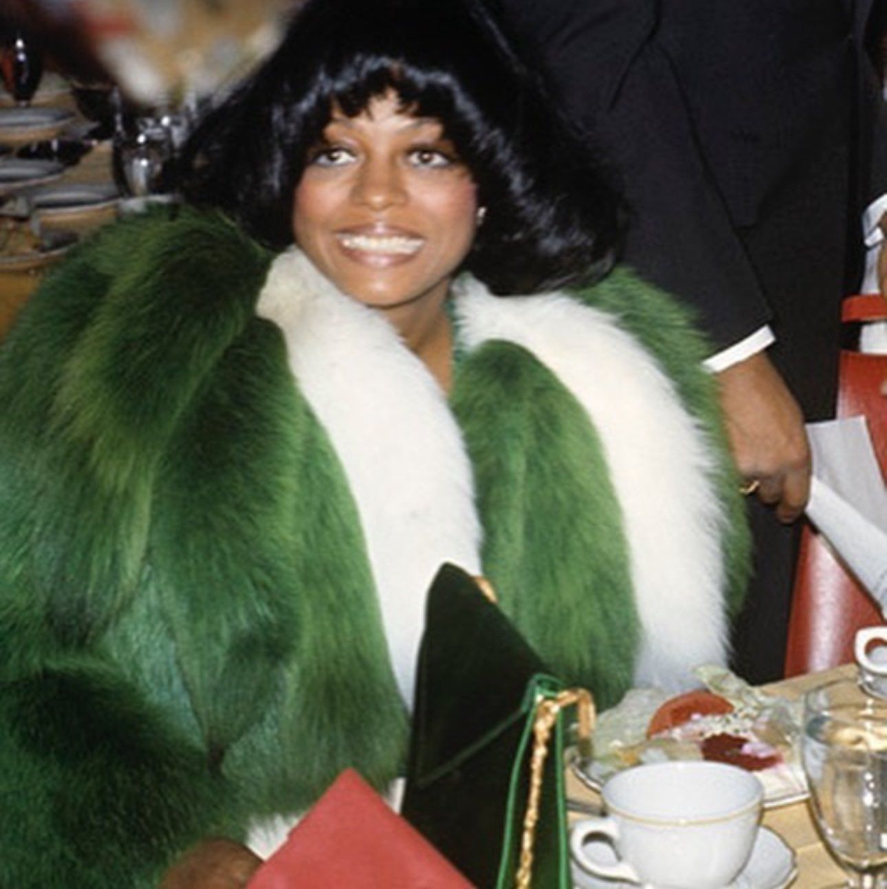 Diana Ross in Saint Laurent, 1972