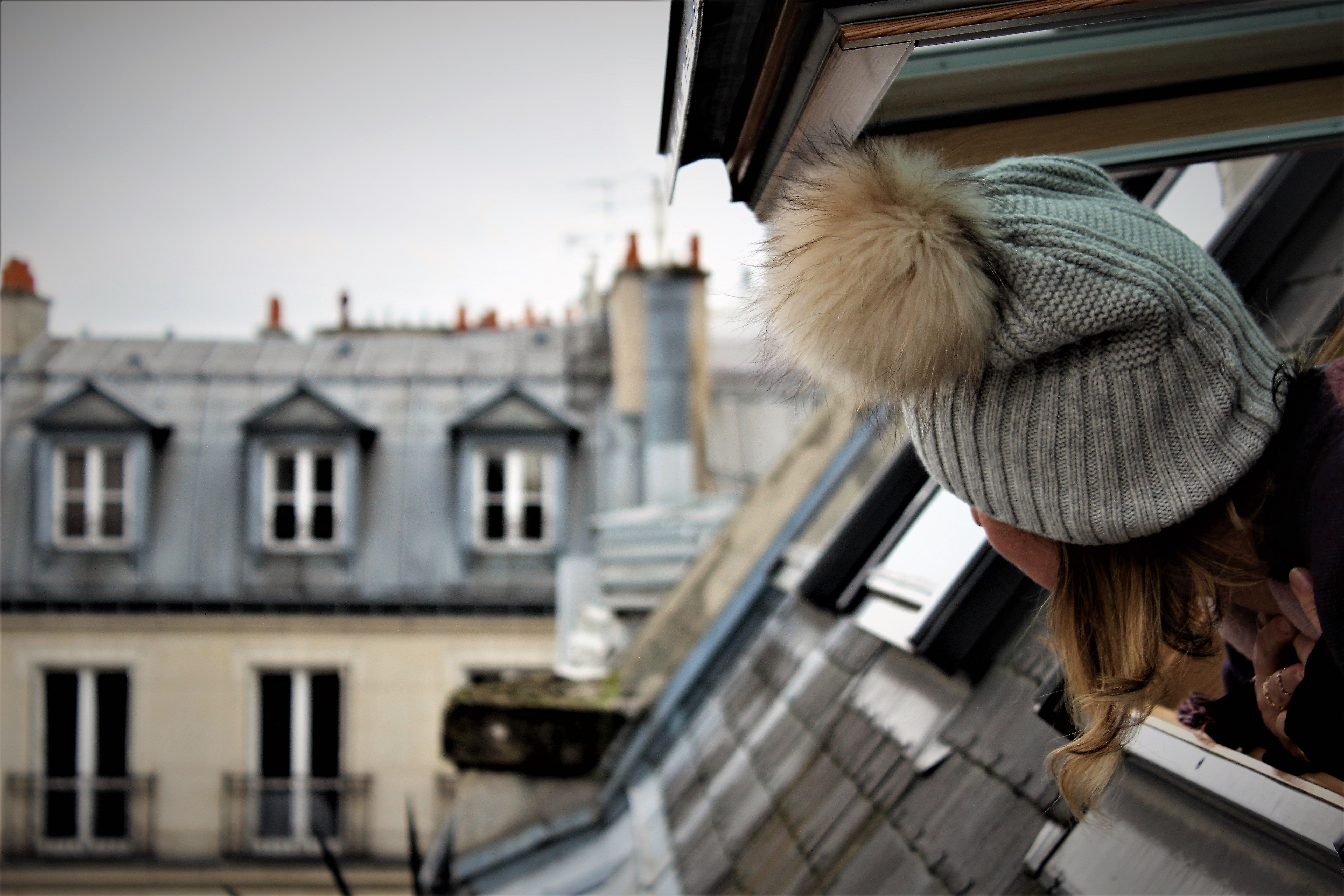 Me and the rooftops of Paris